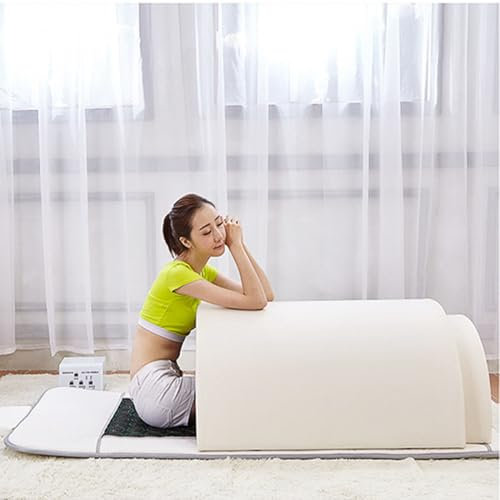 Far Infrared Sauna Dome | Zero EMF, Quick 5-Minute Preheat | Portable Dry Sauna for Home Use | Includes Therapeutic Stones