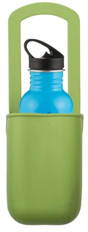 Generic - Portavasos de silicona para equipaje, robusto soporte para bebidas para actividades al aire libre y bicicletas, compatible con hebillas para camping, paseos y excursiones