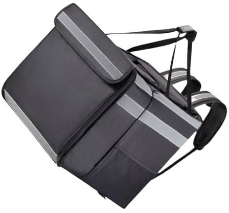 YPREWY Extendable Pizza Transport Backpack Heat Holding Plan With Internal Assist For Food Security Strong Base Delivery Bag