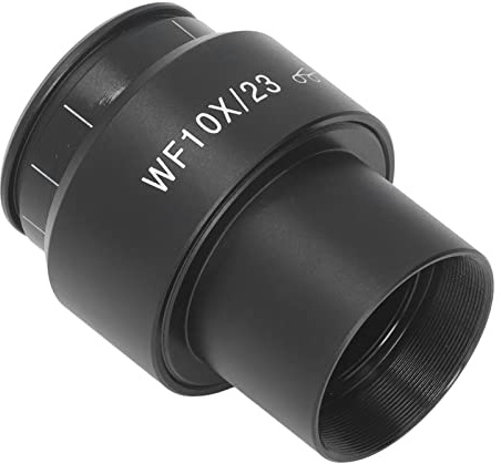 Fafeicy Oculari per Lenti per Microscopio WF10X Oculare Grandangolare, Oculare Super Grandangolare 10X 30 Mm Accessori Regolabili per Microscopi Biologici, con Trattamento di Rivestimento e Ampia