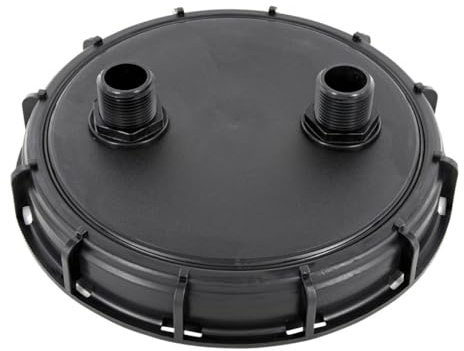 REKUBIK IBC Deckel mit 2X 1 Außengewinde Größe DN 225