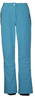 Killtec Damen Jilia Soft Shell Hose Mit Schneefang, Türkis, 42 (L)