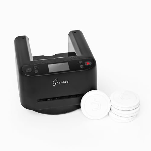 Greraes Automatische Kartenhändlermaschine Rotierend für Spielkarten 2 Decks 360 Rotierende USB Wiederaufladbare Kartenhandel Maschine für Texas Holdem, Uno Kartenspiel, Blackjack,A
