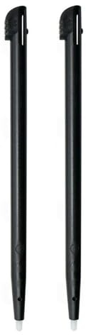 FPC 2 x Noir Stylet Ecran Tactile Remplacement Compatible avec Nintendo DSi XL (NDSi XL)
