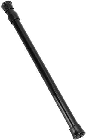 Telescopic Spring Tension Rod Curtain Rail for Kitchen Bathroom Wardrobe Utensils (25-40 Thin rod with diameter of 1.3cm)