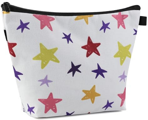 Kytpyi Bambini Borsa Cosmetica, Borsa Trucco da Viaggio, Cartone Animato Carino Trousse Trucchi Donna per Regalo Festivo, Portatile Personalizzato Pochette Trucchi per Vita Quotidiana Viaggio