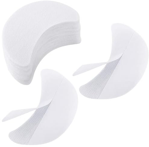 100 Pièces Bouclier d'Ombres à Paupières Patchs de Gel de Fard à Paupières Pochoirs Fard À Paupières, Gel d'extension de Cils, Patchs d'extension de Cils, pour les Extensions de Cils