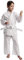 IPPONGEAR Club 2 Karate Gi Set Einsteiger Karateanzug Kinder Anzug inkl weißem Gürtel (Größe 120, Schnürbund, 220gr/m² (8 oz) Stoffdichte) weiß