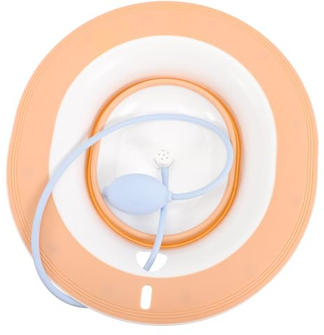 LALADEFIEE Professionelles Faltbares Sitzbad für Toilettensitz aus Pp mit Rutschfestem Design Praktische Sitzbadewanne für Schwangere zur Hygienischen Wochenbettpflege