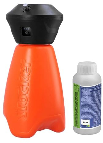 STOCKER - Kit Geyser Nebulizzatore Mini 2 L con Florifens 100 ml