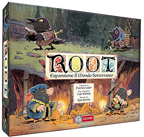 MS Edizioni Root: DIE UNTERRANE Welt - ERWEITERUNG - TISCHSPIEL, Mehrfarbig
