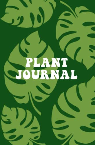 Plant Journal: Jumbo edition: Houseplant watering tracker gift (Houseplant journal/tracker: Plant lover gift)