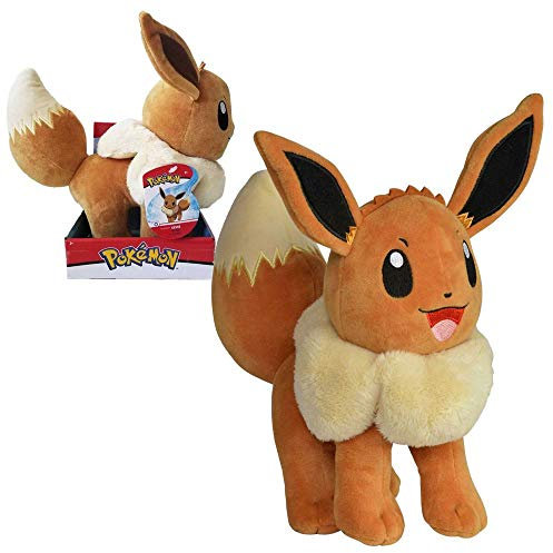 Pokemon Sélection Premium Figures en Peluche en Coffret Cadeau | 27-30 cm, Peluche:Évoli