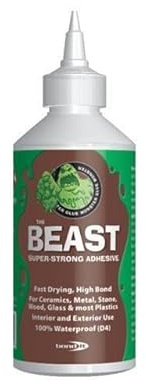 Bond It Glue Monster Waterproof Strong Dry The Beast PU Adhesive Brown Waterproof Internal External DIY Bond (250ml)