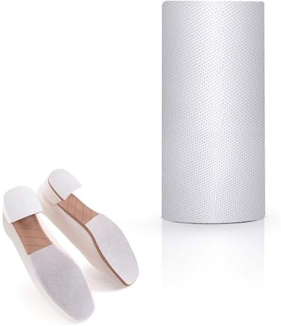 YanBous Juego de 12 protectores de suela antideslizantes, Pegatinas autoadhesivas antideslizantes para la base y el talón del zapato, Protectores de suela que reducen ruido para un agarre seguro
