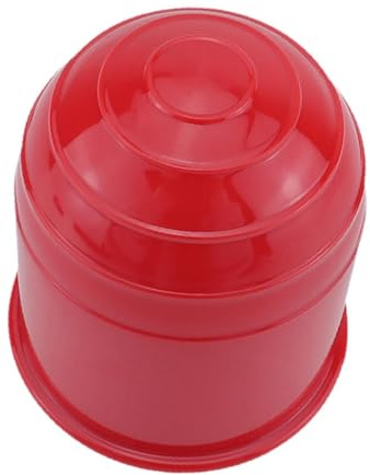 Dickly Vehicle Tow Bar Ball Cover,Hitch Ball Cover,Premium,Lightweight, Waterproof Protector Cap for Trailer Red RV Boat