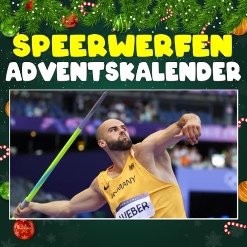 Speerwerfen Adventskalender: 24 täglich faszinierende Speerwerfen-Fakten und spektakuläre Bilder