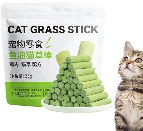 Palillo para masticar para gatitos | Snack Stick para gatos | Snack Stick para gatos al aire libre | de masticar para la limpieza de la dentición | Snack con palitos de gato |