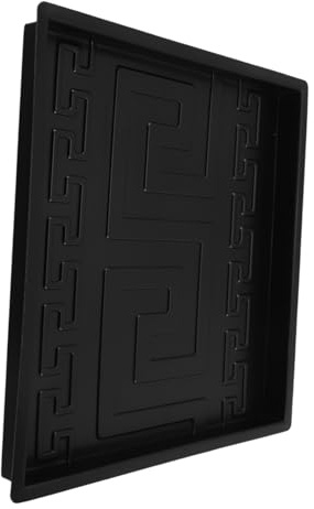 SUPVOX Stampo Per Pavimentazione in Cemento Da Giardino Disegni Intricati Per Vialetti Stampo Per Mattoni Riutilizzabile in Plastica Resistente Alle Intemperie Per Patio e Esterni