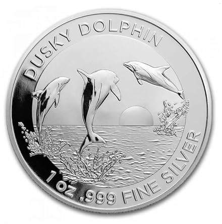 1 unze Silbermünze Australien - RAM Delphin Dolphin 2022-1 Oz Silber