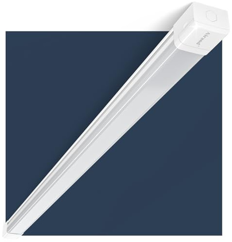 Feuchtraumleuchte LED 150CM, Kellerlampe 45W 4500LM, GaragenLampe Kaltweiss 5000K, Werkstattlampe Deckenleuchte IP66 Wasserfest,Röhre Lampe Sehr Hell, Feuchtraum Leuchte für Keller garage Werkstatt