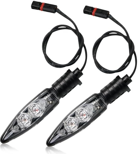 GRACEGALAXY 2 Stück Blinkerleuchten Blinker Motorrad Vorne für R1200GS ADV