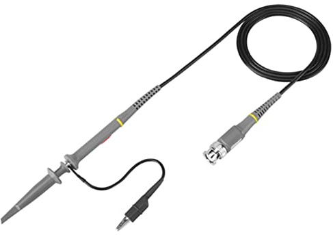 Oszilloskop Sonde, Akozon 2 Stück Präzisions BNC Oszilloskop Tastkopf Kit 100-MHz Hochpräziser Oszilloskop Clip 1X/10X Schaltkabe Testkabel Kit