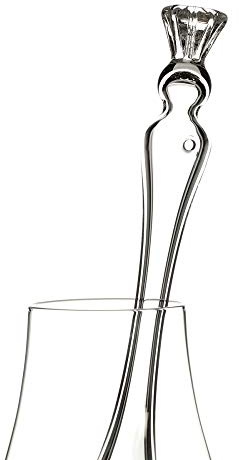 Eburya Whisky Wasser Pipette aus Glas - Schottische Distel - Handgefertigt in Schottland