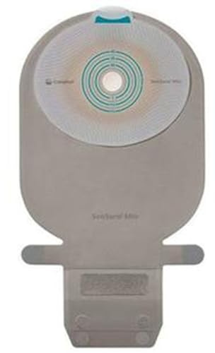 Coloplast 16706 Filtered Ostomy Pouch One-Piece System 11 Inch Length - Box of 10 (Opaque, 3/8 to 2 Inch Stoma)