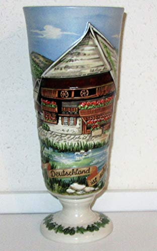 Erdinger Collectible Jug / White Beer Farmhouse Black Forest / 1990 Glass / Glasses