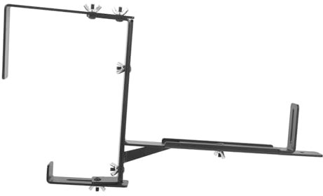 BESPORTBLE Hängende Schiene Pflanzer Aufhänger Fenster Box Halterung Metall Einstellbare Pflanzer Haken Schiene Halterung Innenbereich Außenbereich