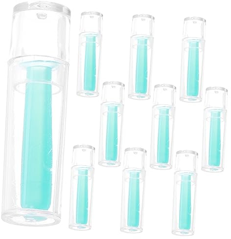 TOBBOMEY 12piezas Aplicadores De Lentes De Reutilizables Ventosa Para Remover Lentes y Herramienta y Portátil