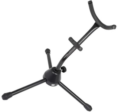 CIMAXIC Faltbarer Saxophonständer Tragbarer Halter Aus Hochwertigem Material Mit Dehnbarem Schaumstoffkissen Zum Schutz Vor Kratzern Stabiler Stand Für Saxophon