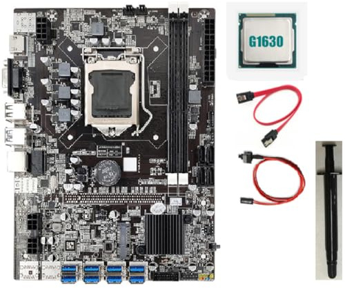 AMSLSIU 1 Satz B75 DDR3 Motherboard Effizienteres Computerzubehör Computer Motherboards Mining Gerät mit Speicher für PC