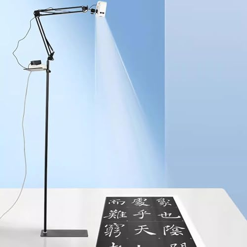 Proiettore artistico intelligente, copia plotter con angolo di proiezione regolabile, alta risoluzione 1280 x 720, si collega a telefoni cellulari, tablet e unità USB per artisti