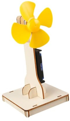 TTETTZ Giocattolo Modello Ventilatore Fai da Te, Giocattolo Educativo, Tecnologia, Invenzione, Scienza, Piccolo Set di Esperimenti