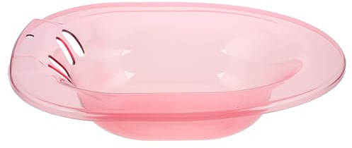 Sitzbad für Wochenbettpflege aus Kunststoff für Toilette Rosa | Tiefes Becken, für Dampf und Heimgebrauch, Ergonomisch Gestaltet, Einfache Handhabung, für Frauen
