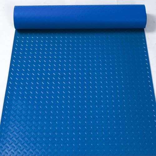 Alfombrilla de goma para suelo de garaje, impermeable, antideslizante, para reparaciones de automóviles y uso en gimnasio, 1,5 mm de grosor, fácil de cortar