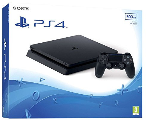 Sony Playstation 4 Slim Console PS4 Slim 500 Go D-Chassis Noir