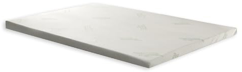 TOPPER med anti-kvalster, slät, ANALLERGISK, H5cm i mjukt Visco Memory-skum, CORRECTOR för MARESS eller fransk overwaterass 130x200