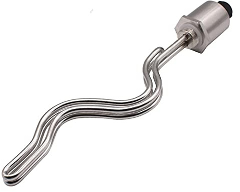 YANGQI yaoqijie 240v 5500w 1 NPT Screw-in Type Heater Folded Ripple Heating Element with Stainless Steel Cover lasting