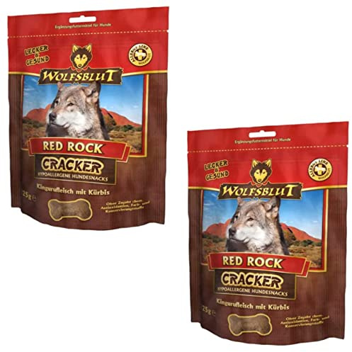 Wolfsblut Cracker Red Rock für Hunde, Doppelpack, 2 x 225 g