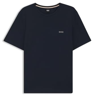 BOSS Hommes Mix&Match T-Shirt R T-Shirt en Coton Stretch à Logo brodé