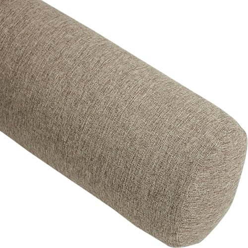Cojín Cilíndrico Redonda Almohada Cervical para Cama Sofá Cojín de Cuello Almohada Cilíndrica Extraíble Lavable Cojín Lumbar para Soporte de Cabeza, Cuello, Espalda y piernas(#7,20x78cm(7.8x30.7))