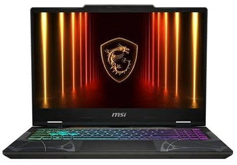 MSI Cyborg 15, 15.6 16:9 FHD IPS panel, 144Hz Refresh rate, Intel® Core™ 5 210H, RTX 5050, 16GB, 512GB SSD, Windows 11 Home Advanced - Black