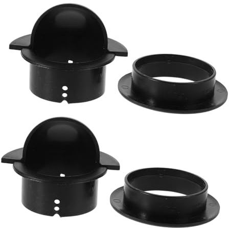 TOYANDONA Heavy Duty Table Soccer Accessory Robust Plastic Foosball Entry Cups for Smooth Ball Entry Easy Assembly Replacement Parts for Football Table Game for Social Gatherings and