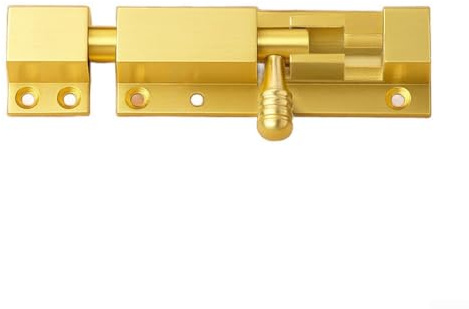 Stainless Steel Security Door Lock Bolt with Mounting Hardware for Indoor and Outdoor Use Providing Additional Protection for Doors and (D)