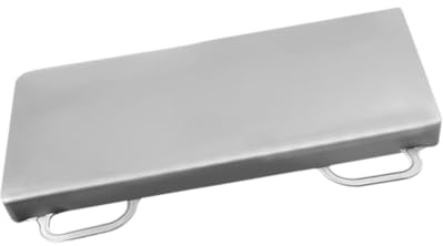 LIXSAZSE Tappetino protettivo per piano cottura in silicone, versatile per fornelli a induzione e fornelli elettrici, per macchina da caffè elettrica, Grigio scuro, 76.2x63x5.6 cm