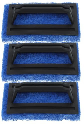 Hoement Accesorios para Serigrafía Cepillo Removedor de Tinta 3 Unidades Mango Ergonómico Amarillo para Aplicaciones de Impresión Textil y Manual