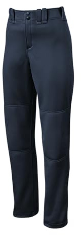 Mizuno Herren Softballhose für Erwachsene und Damen, volle Länge, Fastpitch mit gesäumtem Saum. Women's Full Length Softball Pant